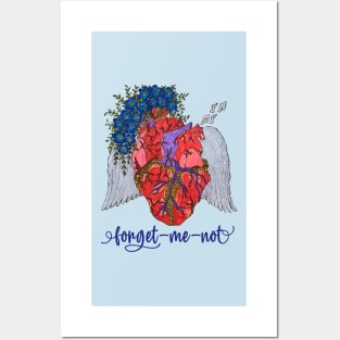 Forget Me Not Posters and Art